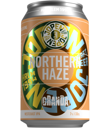 Jopen x Granda Northern Haze Westcoast IPA, bier op voorraad bij slijterij t Bockje in Bathmen