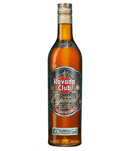 Fles Havana Club Añejo Especial, rum, bij slijterij t Bockje in Bathmen