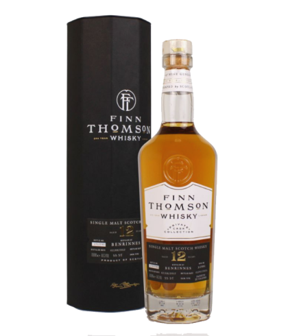 Fles Finn Thomson Benrinnes 2012 12 Years Old #312881, single malt whisky, op voorraad bij slijterij t Bockje in Bathmen