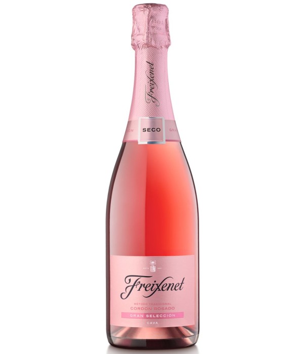 Freixenet Cordón Rosado Gran Seleccion, wijn bij t Bockje in Bathmen
