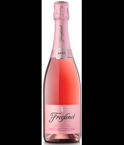 Fles Freixenet Cordón Rosado Gran Seleccion, wijn op voorraad bij slijterij t Bockje in Bathmen