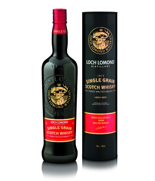Loch Lomond Single Grain Scotch whisky bij t Bockje in Bathmen