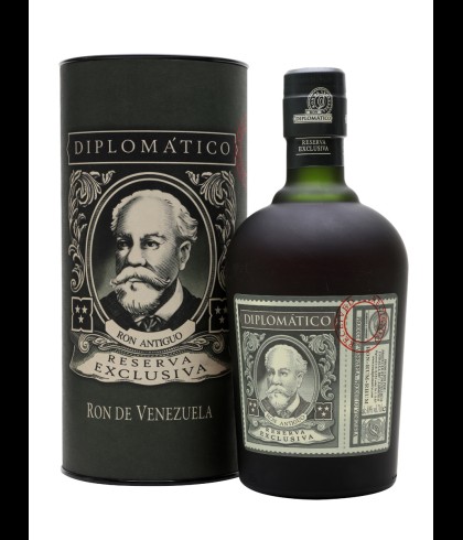 Fles Diplomatico - Reserva Exclusiva, rum, op voorraad bij slijterij t Bockje in Bathmen