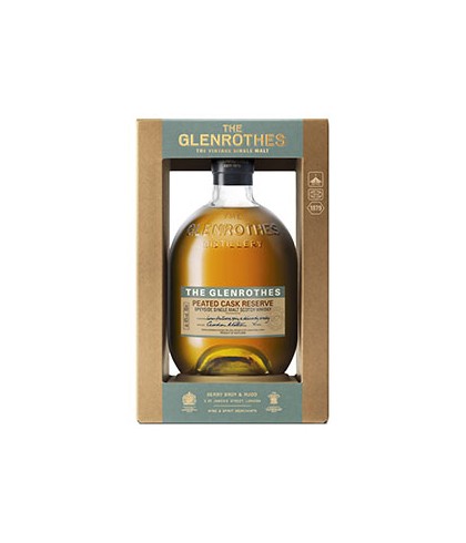 Fles The The Glenrothes Peated Cask Reserve, single malt whisky, op voorraad bij slijterij ’t Bockje in Bathmen