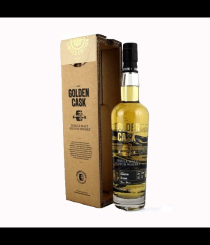Fles Golden Cask Craigellachie 10 Years Old, single malt whisky, op voorraad bij slijterij t Bockje in Bathmen