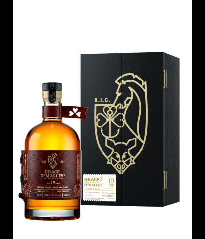 Fles Grace O’Malley 19 Years Old Amarone, single malt whisky, op voorraad bij slijterij t Bockje in Bathmen