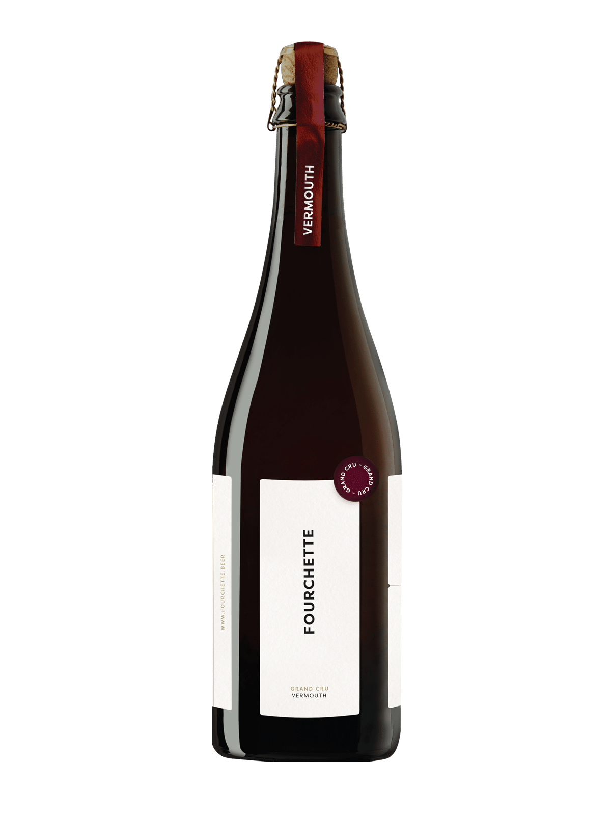 Fles Fourchette Grand Cru Vermouth, bier van Fourchette, op voorraad bij slijterij t Bockje in Bathmen