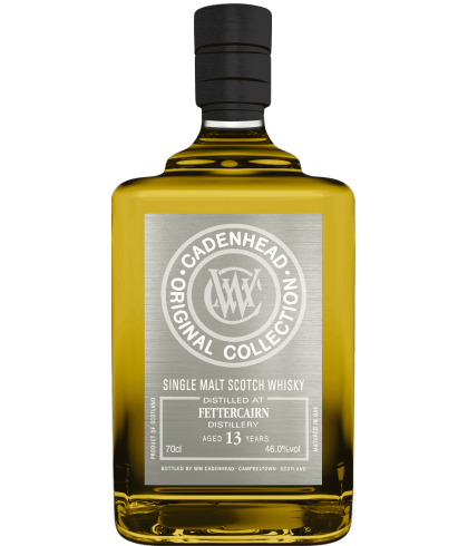 Fles Cadenhead&rsquo;s Fettercairn 13 Years Old, single malt whisky, op voorraad bij slijterij t Bockje in Bathmen