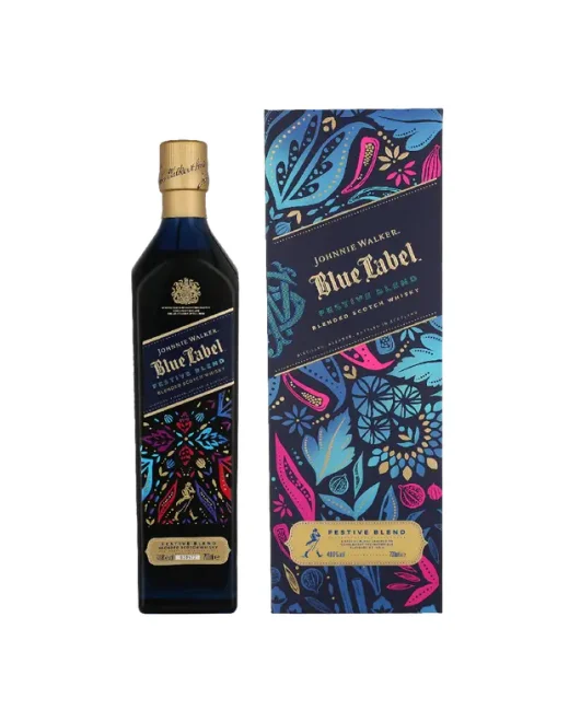 Johnnie Walker Blue Label Rahul Mishra Diwali Edition + GB