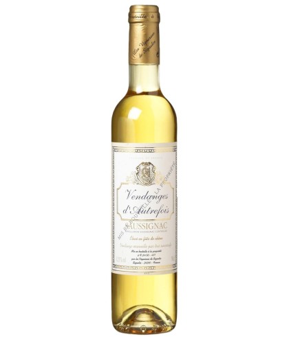Fles Vendanges d'Autrefois Saussignac, wijn op voorraad bij slijterij t Bockje in Bathmen