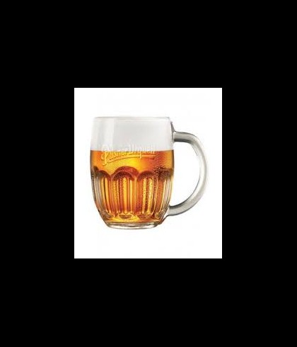 Pilsner Urquell Bierpull 50cl, glas bij t Bockje in Bathmen