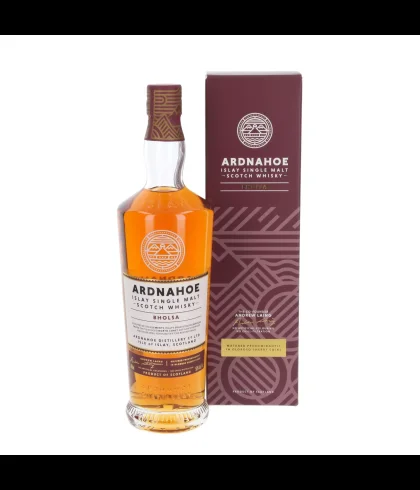 Fles Ardnahoe Bholsa, single malt whisky, op voorraad bij slijterij t Bockje in Bathmen