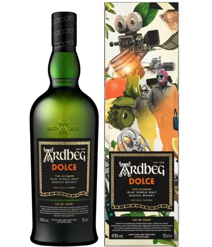 Fles Ardbeg Dolce, whisky, op voorraad bij slijterij t Bockje in Bathmen