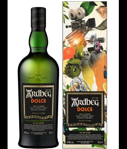 Fles Ardbeg Dolce, whisky, op voorraad bij slijterij t Bockje in Bathmen