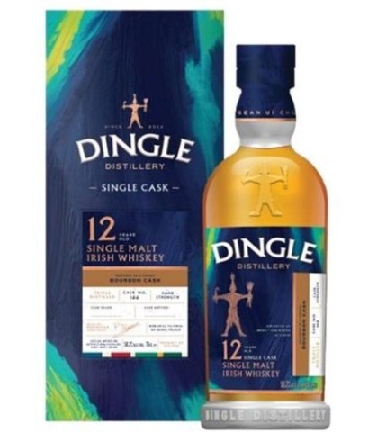 Flasche Dingle Single Cask 12Y Bourbon Cask #166, Whisky