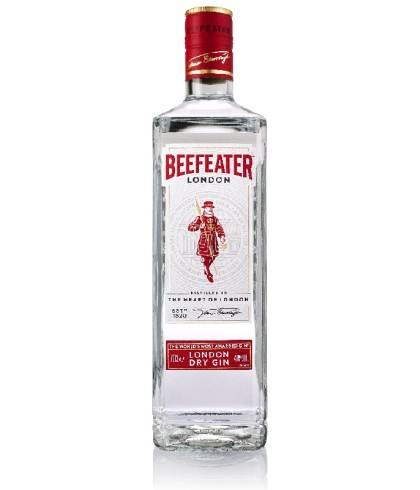 Fles Beefeater Gin, gin, op voorraad bij slijterij t Bockje in Bathmen