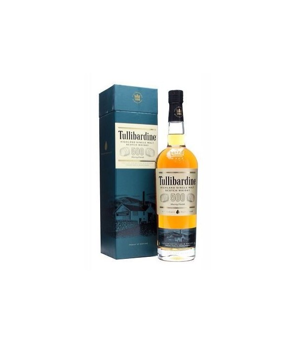 Tullibardine 500 Sherry Finish Single Speyside Malt Whisky bij t Bockje in Bathmen