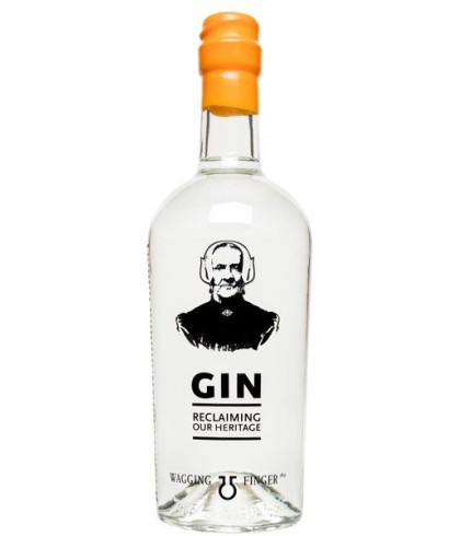 Fles Wagging Finger Deventer Gin, gin, bij slijterij ’t Bockje in Bathmen