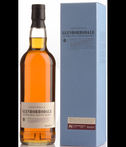 Fles Adelphi&rsquo;s Glenborrodale 8Y Batch No. 2, single malt whisky, op voorraad bij slijterij t Bockje in Bathmen