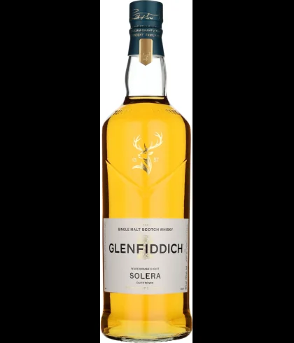 Fles Glenfiddich Solera Vat Finish, whisky, bij slijterij t Bockje in Bathmen