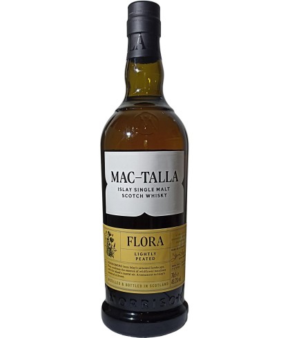 Fles Mac-Talla Flora, Islay single malt whisky, op voorraad bij slijterij ’t Bockje in Bathmen