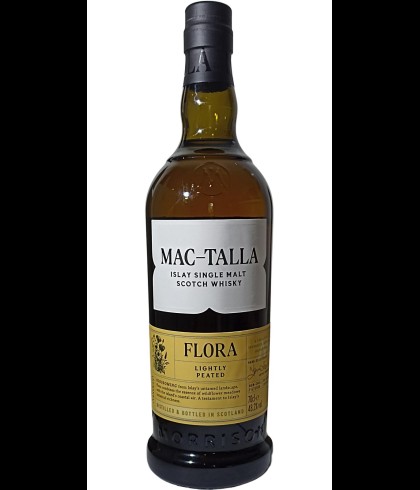 Fles Mac-Talla Flora, Islay single malt whisky, op voorraad bij slijterij t Bockje in Bathmen