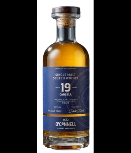 Fles W.D. O&rsquo;Connell Caol Ila 19Y, single malt whisky, op voorraad bij slijterij t Bockje in Bathmen