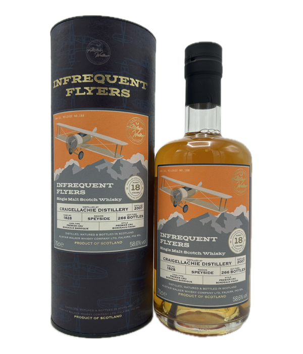 Infrequent Flyers Craigellachie 2007 18Y bij t Bockje in Bathmen