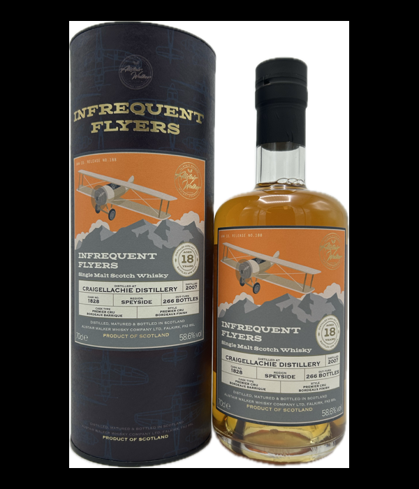 Infrequent Flyers Craigellachie 2007 18Y bij t Bockje in Bathmen