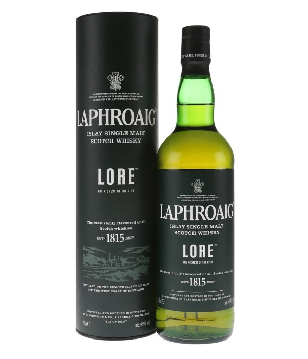 Laphroaig LORE Edition Islay Single Malt Scotch Whisky bij t Bockje in Bathmen