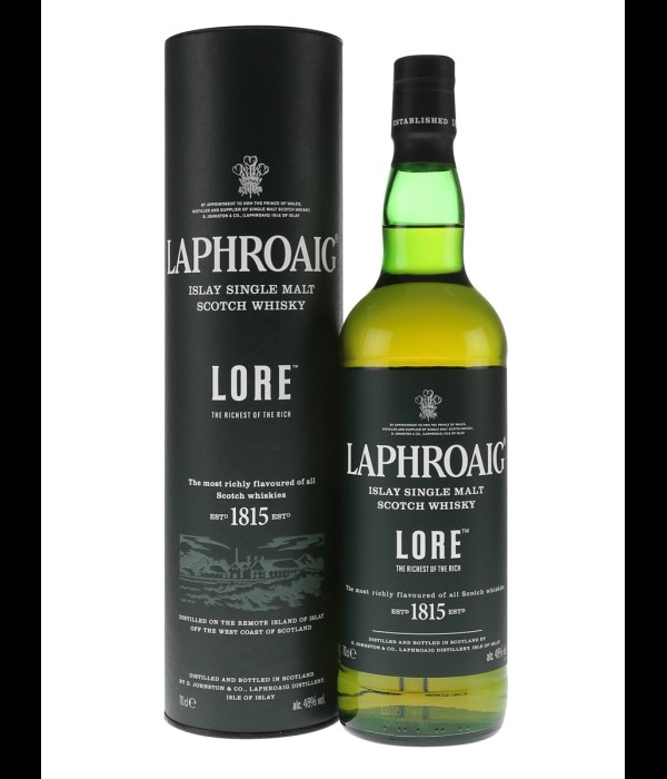 Laphroaig LORE Edition Islay Single Malt Scotch Whisky bij t Bockje in Bathmen