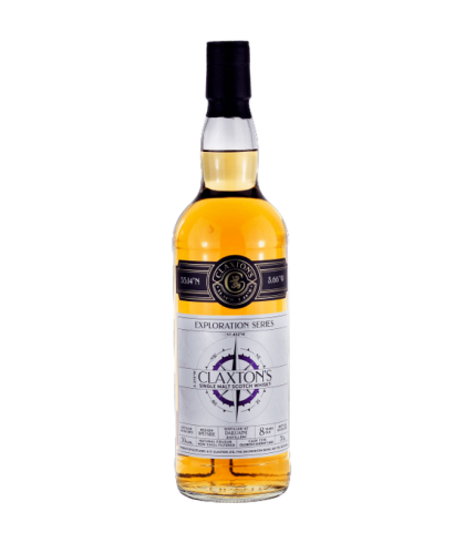 Fles Claxton’s Exploration Dailuaine 8 Years Old 2013, single malt whisky, op voorraad bij slijterij t Bockje in Bathmen