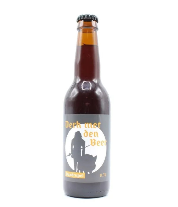 Derk met den Beer Quadrupel bij t Bockje in Bathmen