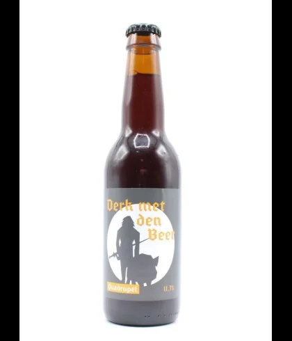 Derk met den Beer Quadrupel, bier bij slijterij t Bockje in Bathmen