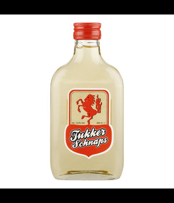 Tukker Schnaps zakflacon 20cl. bij t Bockje in Bathmen