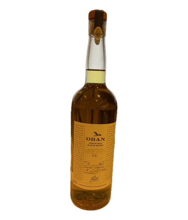 Oban Distillery Exclusive Bottling Handfilled bij t Bockje in Bathmen