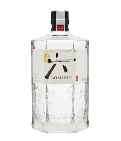 Fles Roku Gin, gin, op voorraad bij slijterij t Bockje in Bathmen