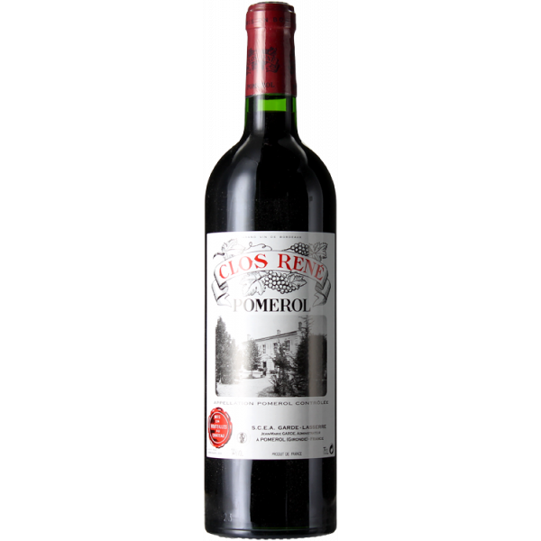 Fles Clos Rene Pomerol, wijn, op voorraad bij slijterij t Bockje in Bathmen