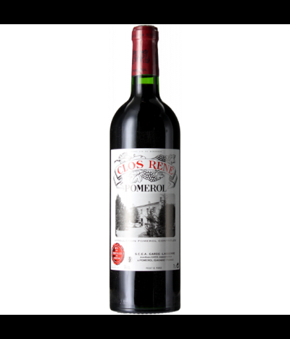 Fles Clos Rene Pomerol, wijn op voorraad bij slijterij t Bockje in Bathmen