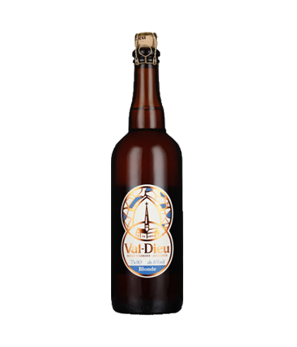 Val-Dieu Blonde, bier op voorraad bij slijterij t Bockje in Bathmen