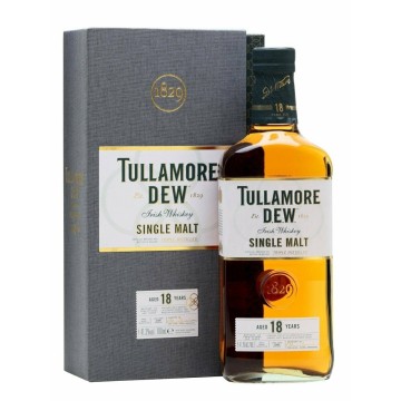 Tullamore Dew 18 years old Single malt Irish whiskey