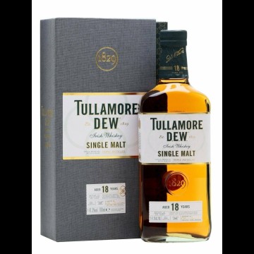 Tullamore Dew 18 years old Single malt Irish whiskey