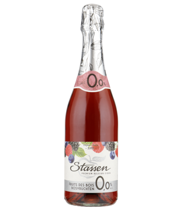 Stassen Degre Zero Bosvruchten Cider 0,0, wijn bij t Bockje in Bathmen