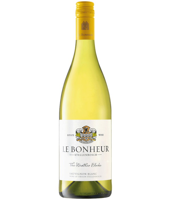 Le Bonheur Wine Estate ‘The Weatherblocks’ Sauvignon Blanc, wijn bij t Bockje in Bathmen