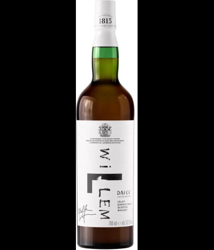 Fles Islay single malt van Laphroaig, op voorraad bij slijterij t Bockje in Bathmen