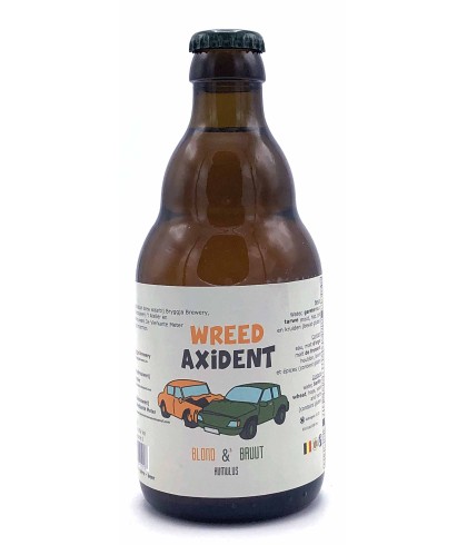 WREED AXIDENT Blond en Bruut, bier op voorraad bij slijterij t Bockje in Bathmen