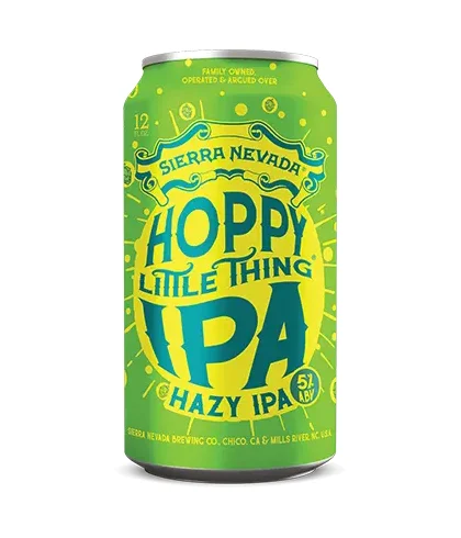 Sierra Nevada Hoppy Little Thing Hazy IPA, bier op voorraad bij slijterij t Bockje in Bathmen