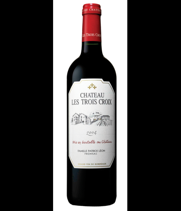 Chateau Les Trois Croix Fronsac, wijn bij t Bockje in Bathmen