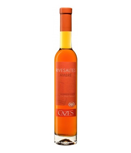 Fles Rivesaltes Ambré, wijn op voorraad bij slijterij t Bockje in Bathmen