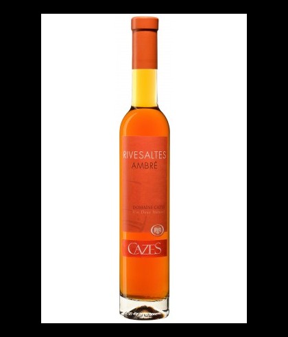 Fles Rivesaltes Ambré, wijn op voorraad bij slijterij t Bockje in Bathmen